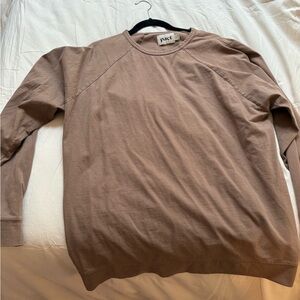 Pact women's Brown long sleeve shirt
